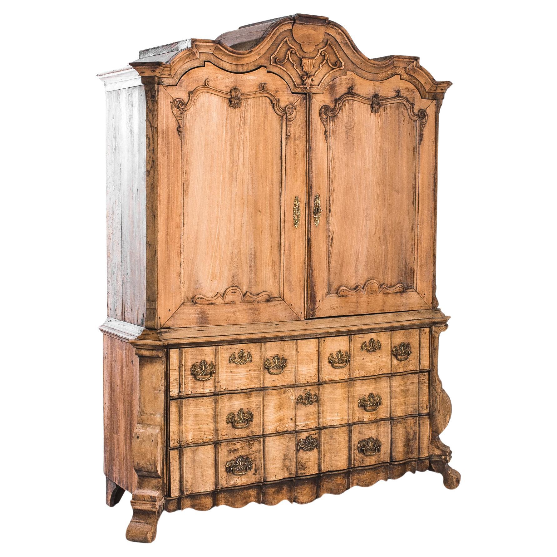 1780s Dutch Wooden Cabinet