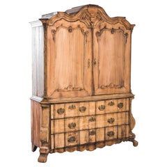 1780s Dutch Wooden Cabinet