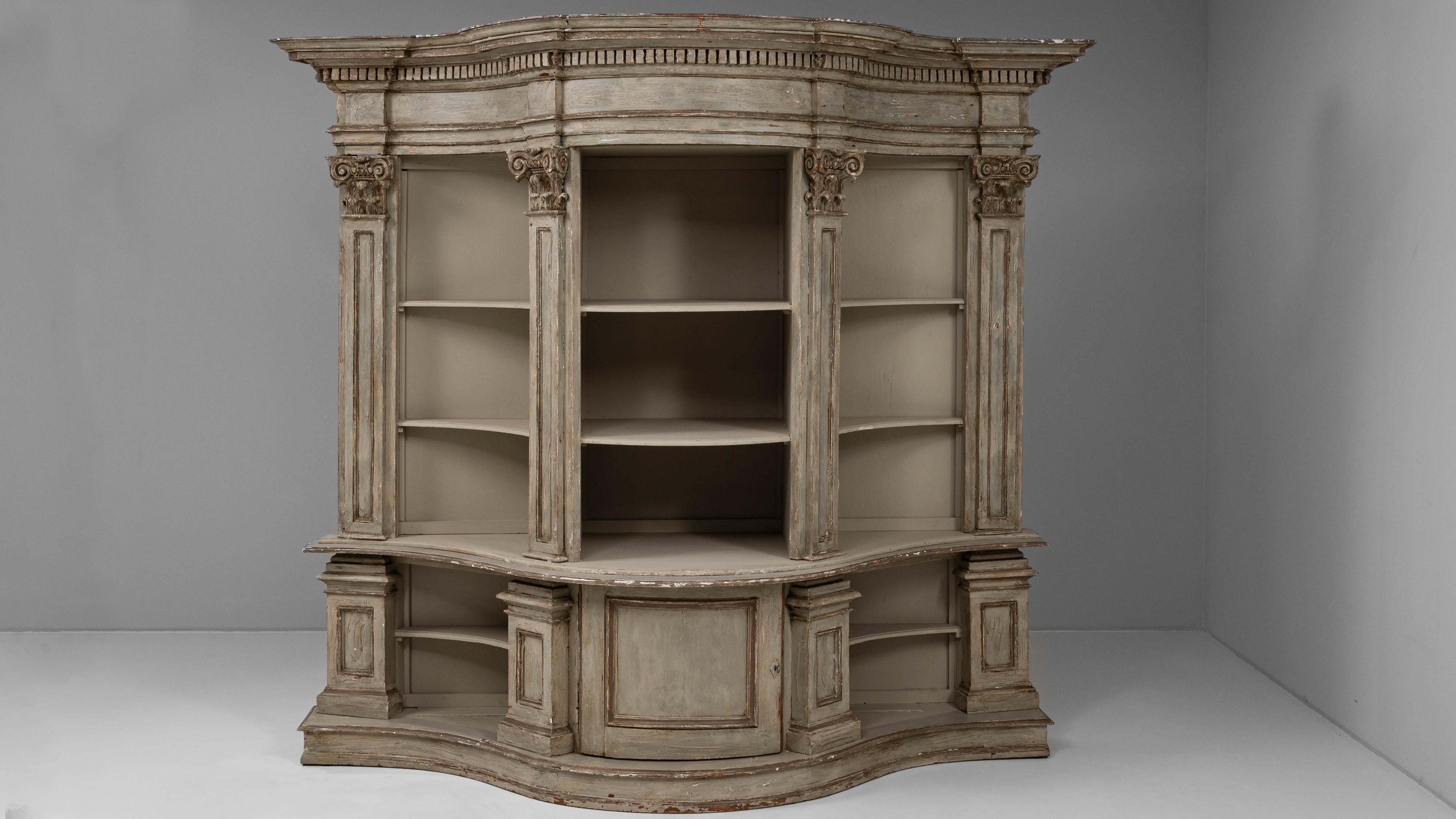 1780s French Wood Patinated Cabinet For Sale 6