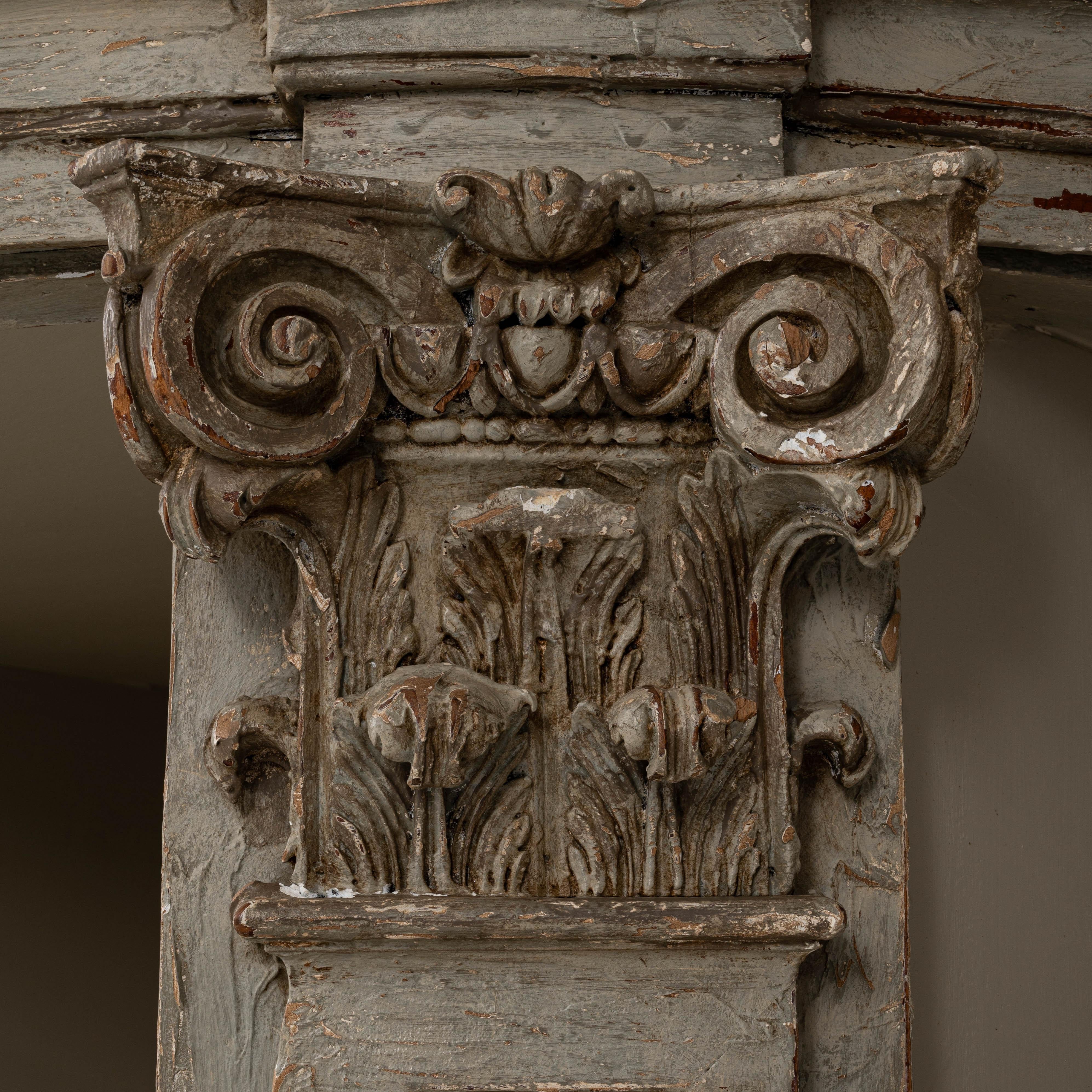 1780s French Wood Patinated Cabinet For Sale 9