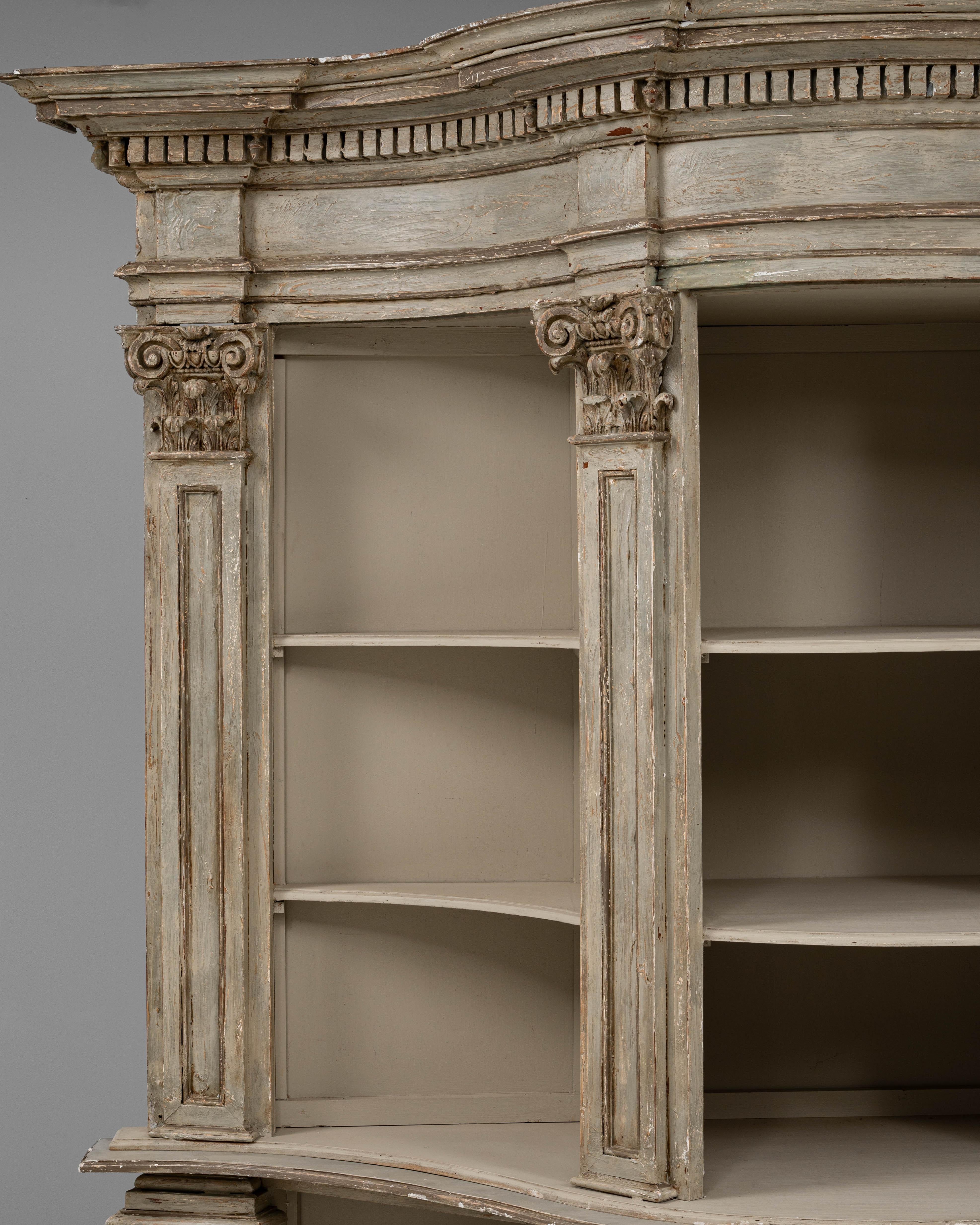 1780s French Wood Patinated Cabinet For Sale 4