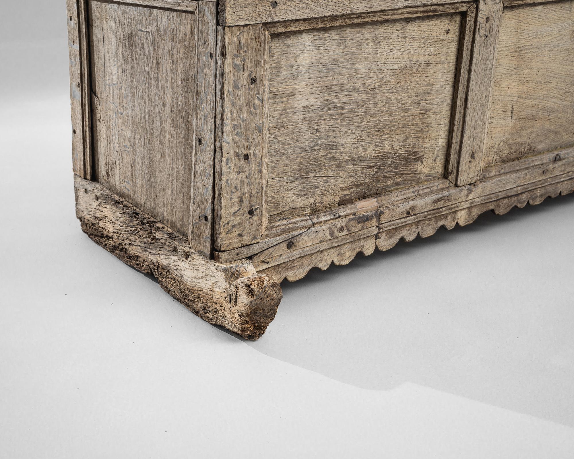 1780s German Bleached Oak Trunk 3