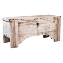 1780s German Bleached Oak Trunk