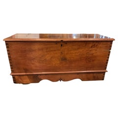 1780s Large European Wood Trunk