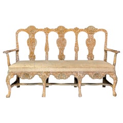 1780's Swedish Rococo Settee