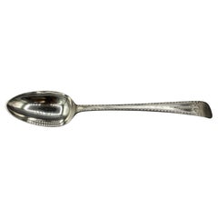 Antique 1782 George III Period Sterling Silver Tablespoon by Hester Bateman
