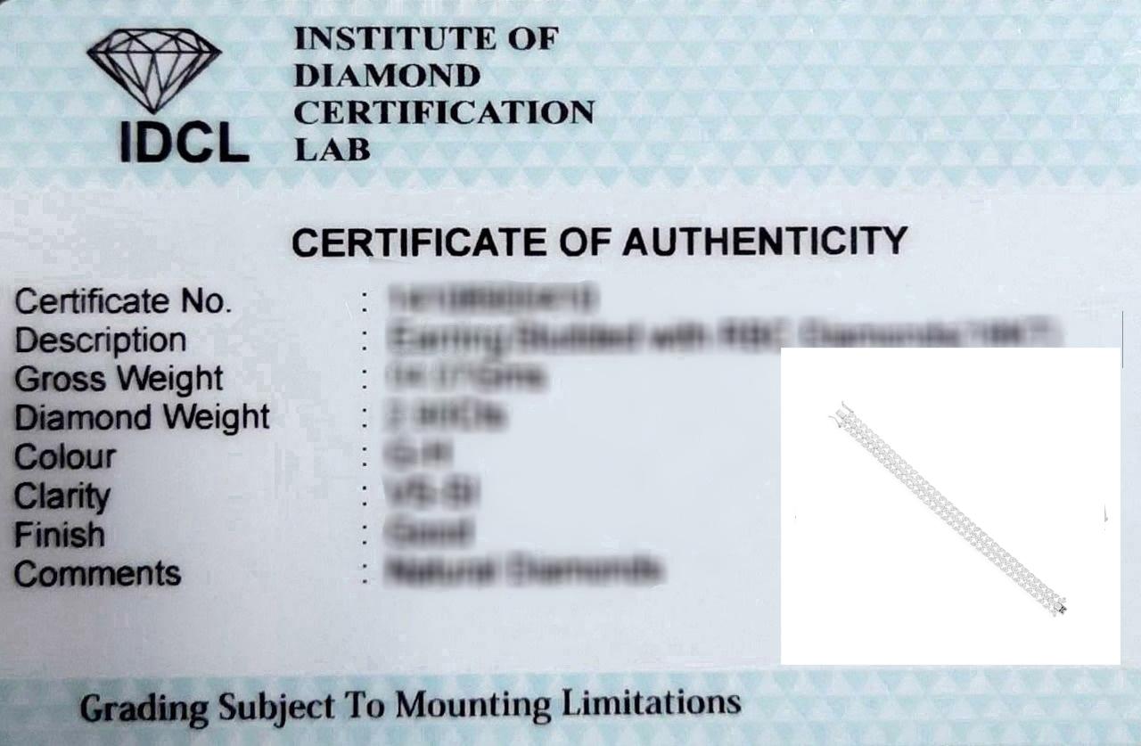 17.83 Carat SI/H Oval Pear Brilliant Cut Diamond Bracelet 18 Karat White Gold en vente 1