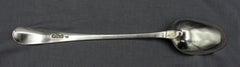 1784 George III Period Sterling Silver Basting Spoon