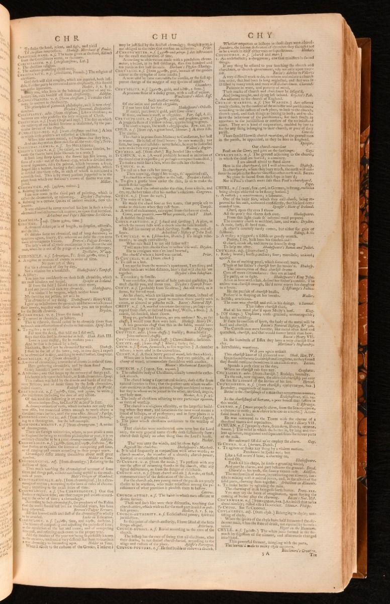 Late 18th Century 1786 A Dictionary of the English Language For Sale