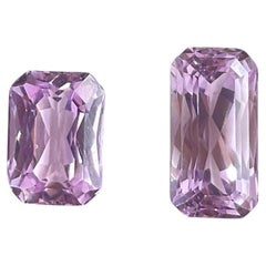 17.86 Carats Pink Kunzite Octagon Natural Cut Stones For Fine Gem Jewellery