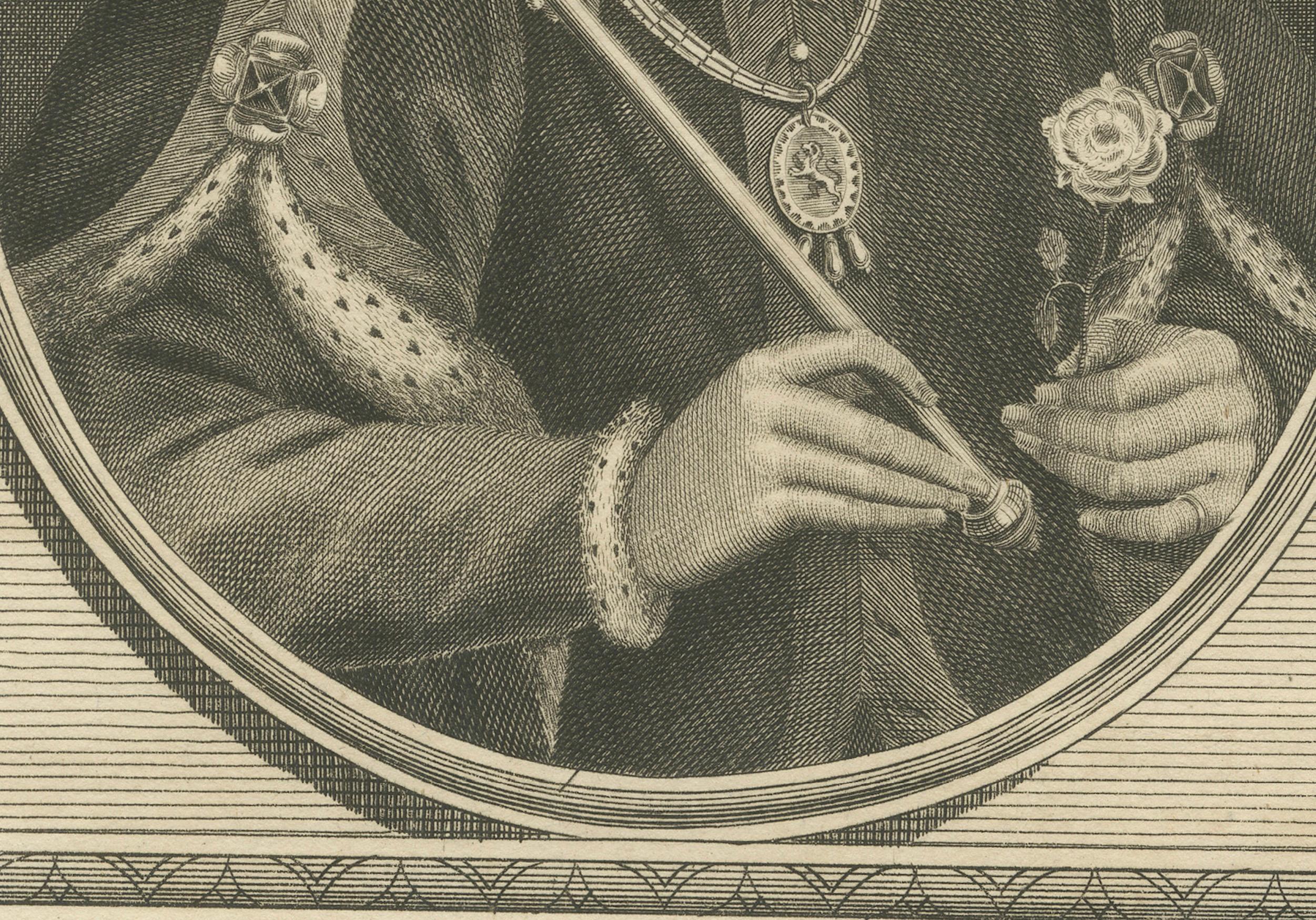 1787 Gestochenes Porträt von König Heinrich IV - Lancastrischer Herrscher (Spätes 18. Jahrhundert) im Angebot