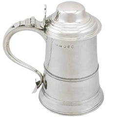 1788 Antique Sterling Silver Tankard