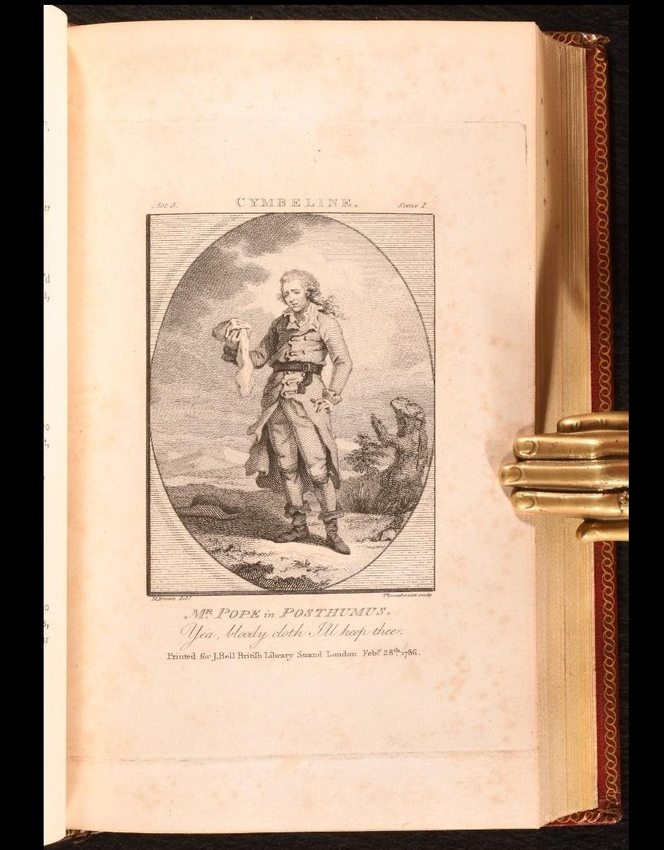 British 1788 The Dramatick Writings of Will. Shakspere For Sale