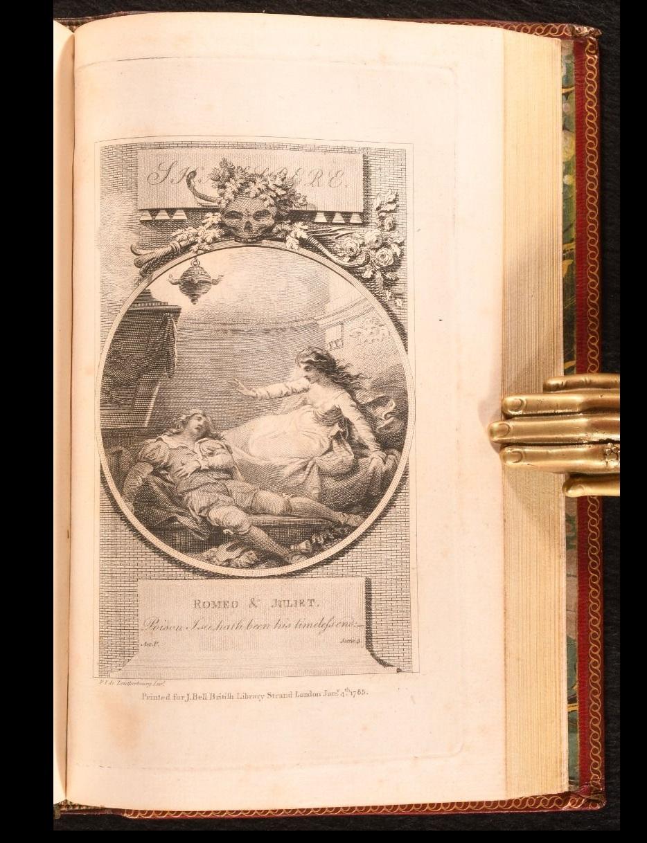 1788 The Dramatick Writings of Will. Shakspere In Good Condition For Sale In Bath, GB