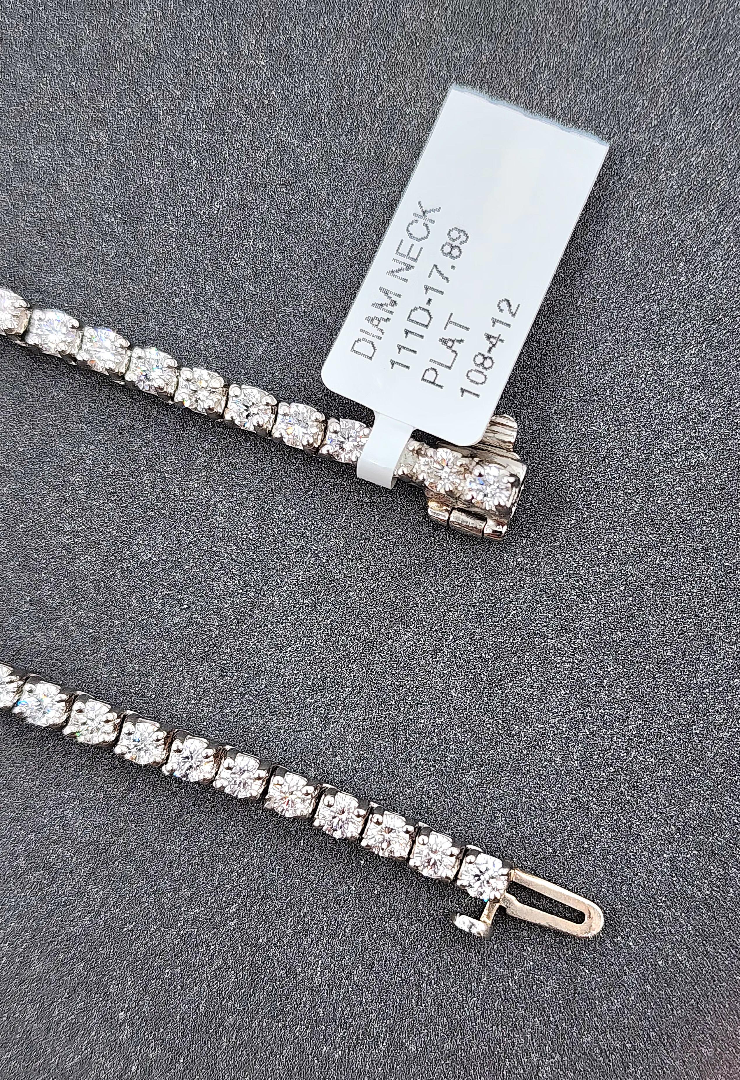 17.89 ct Riviera Graduated Diamond Necklace 2