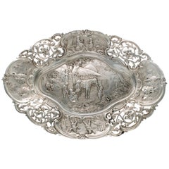 1789 English Sterling Georgian Cake Stand