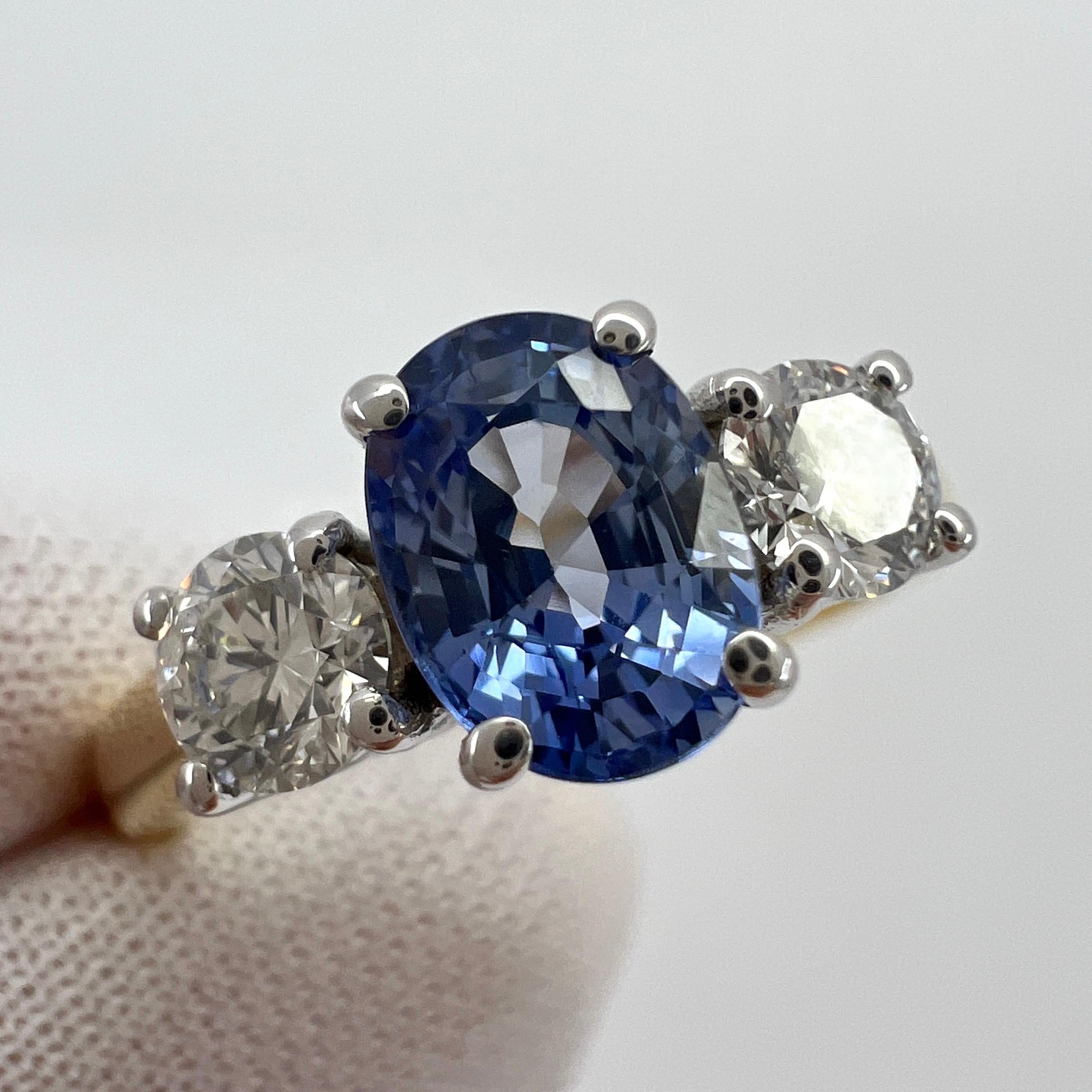 blue ceylon sapphire ring
