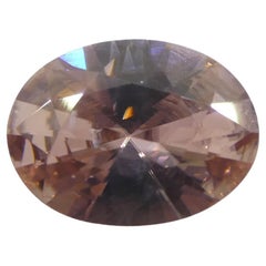 1.78ct Natural Earth Mined Oval Master Pink Zircon from Sri Lanka