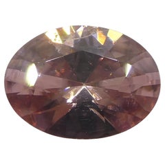 1.78ct Natural Earth Mined Oval Master Pink Zircon from Sri Lanka