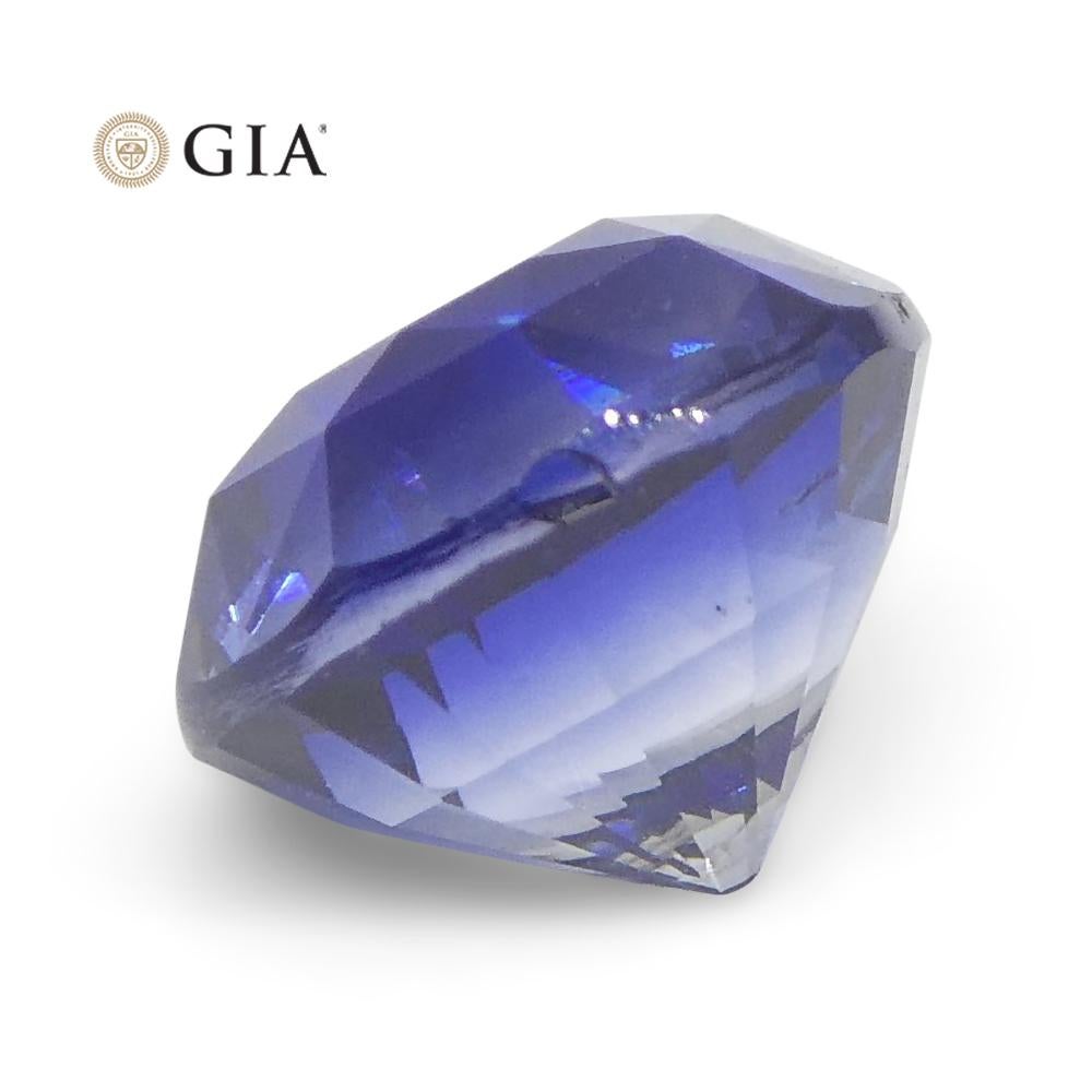 1.78 Karat runder blauer Saphir GIA zertifiziert Sri Lanka 8
