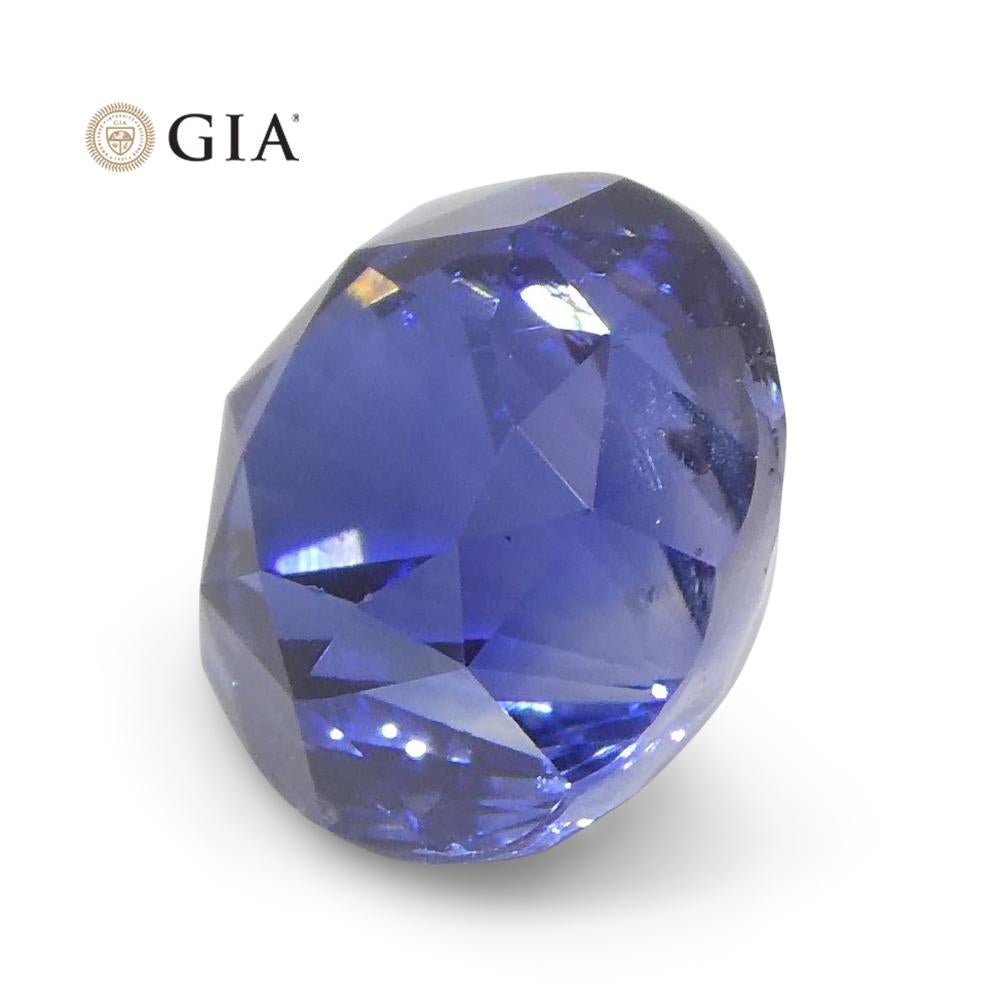 1.78 Karat runder blauer Saphir GIA zertifiziert Sri Lanka 10