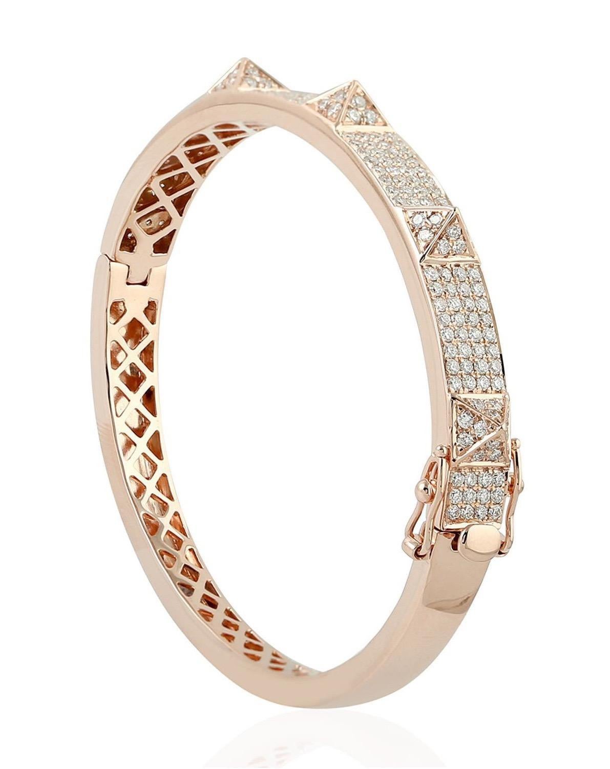 spike diamond bracelet