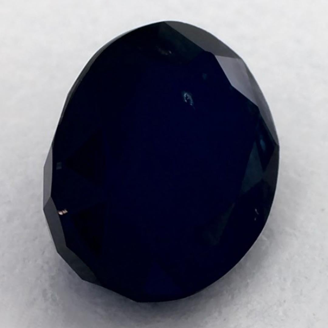 Donna 1.79 carati di zaffiro blu ovale sfuso in vendita