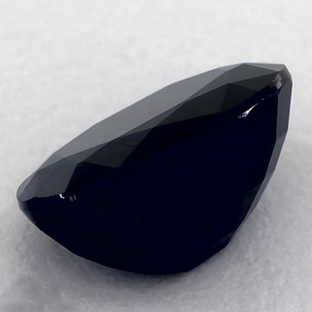 1.79 carati di zaffiro blu ovale sfuso in vendita 2