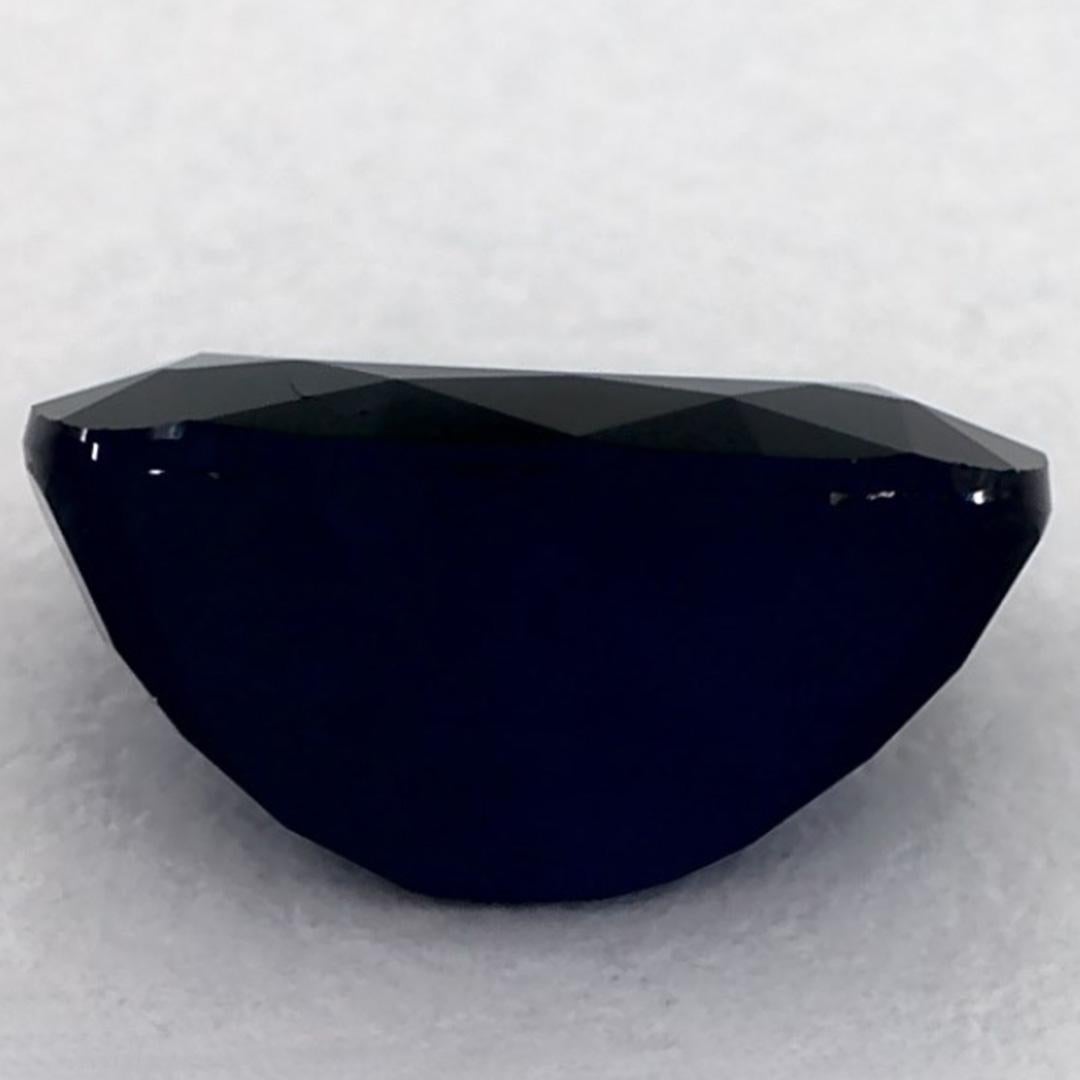 1.79 carati di zaffiro blu ovale sfuso in vendita 3