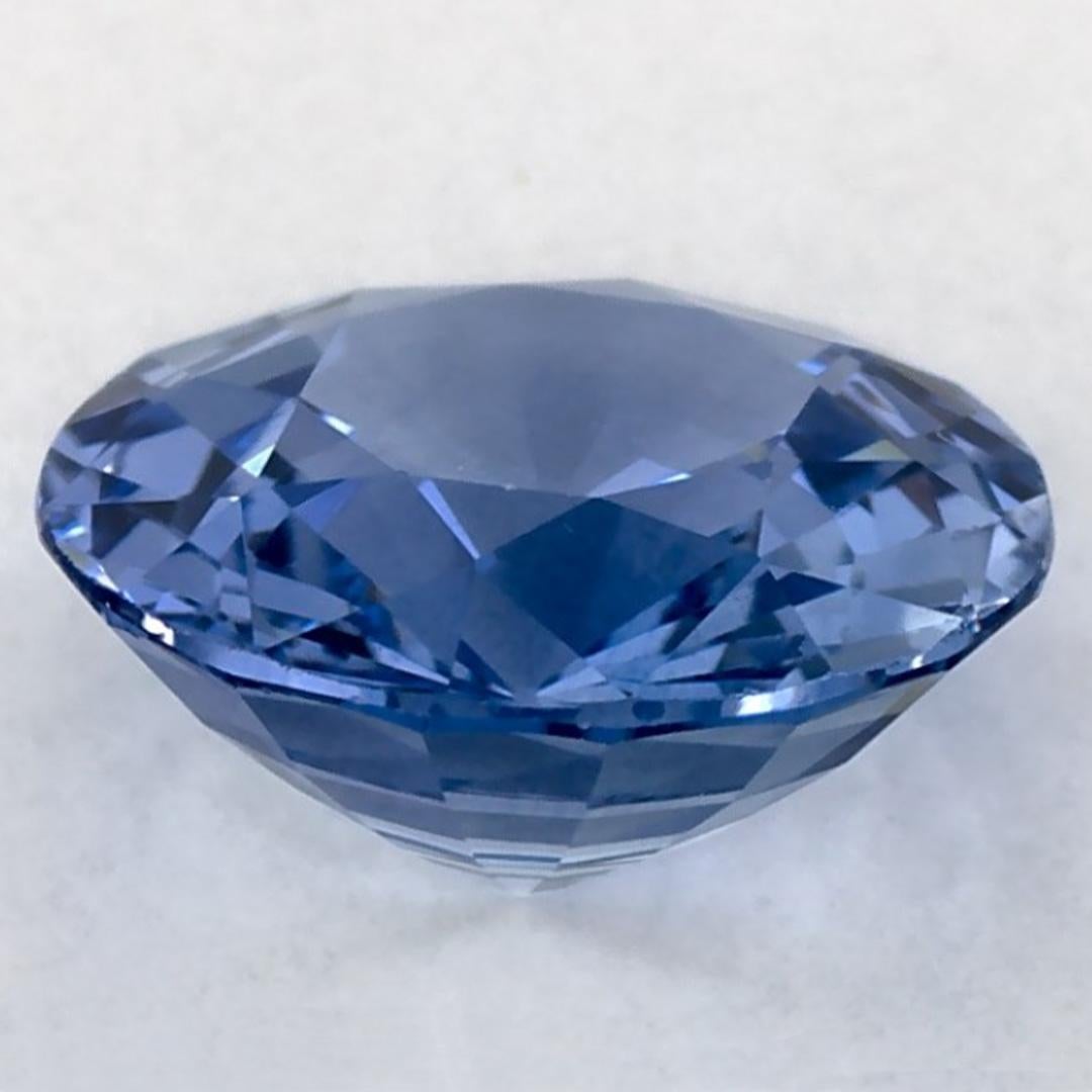 1.79 Karat Blauer runder Saphir, loser Edelstein im Zustand „Neu“ im Angebot in Fort Lee, NJ