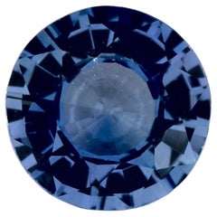 1.79 Karat Blauer runder Saphir, loser Edelstein