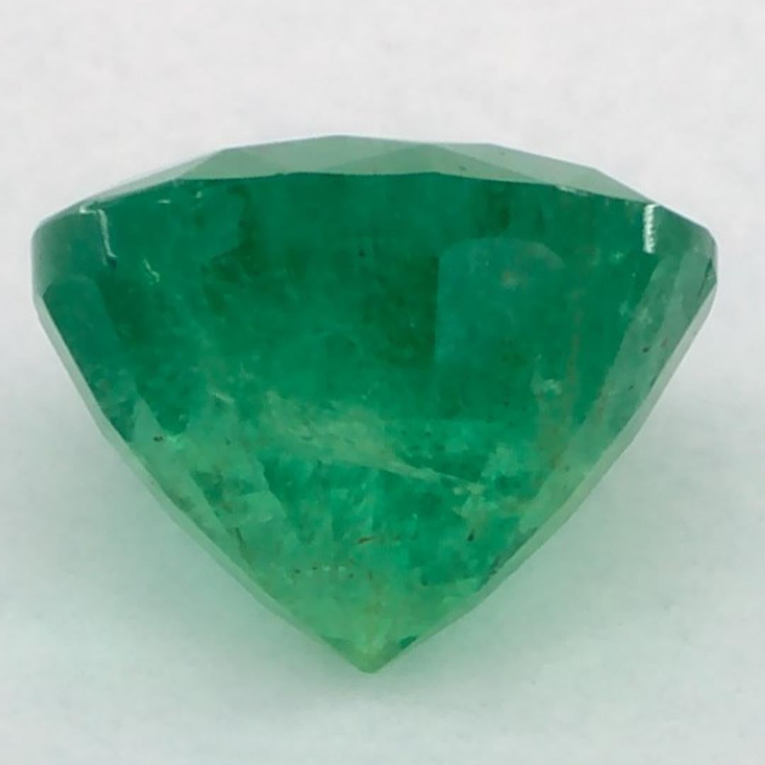1.79 Ct Emerald Round Loose Gemstone In New Condition For Sale In Fort Lee, NJ