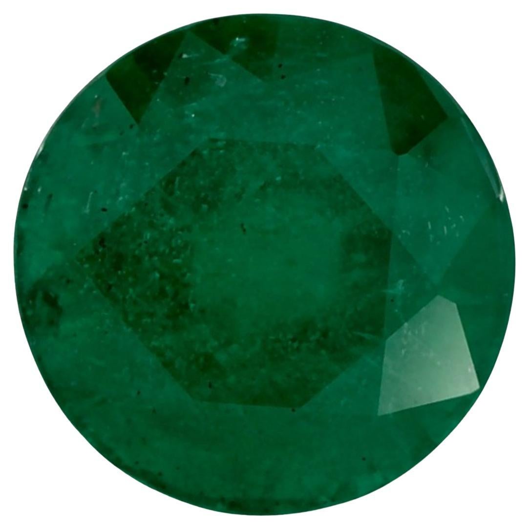 1.79 Ct Emerald Round Loose Gemstone