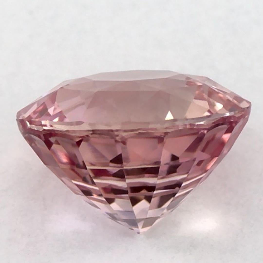 1.79 carati di zaffiro rosa rotondo sfuso In condizioni Nuovo in vendita a Fort Lee, NJ