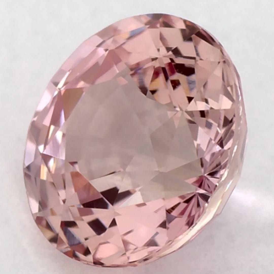 Donna 1.79 carati di zaffiro rosa rotondo sfuso in vendita