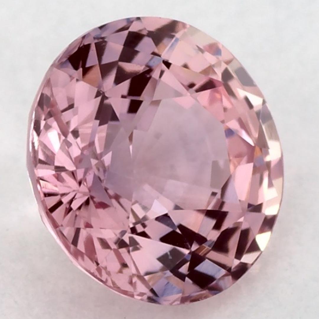 1.79 carati di zaffiro rosa rotondo sfuso in vendita 2