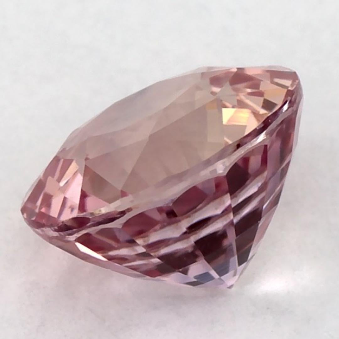 1.79 carati di zaffiro rosa rotondo sfuso in vendita 3
