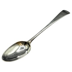 Cucharilla inglesa de plata de ley de 1790 de Hester Bateman