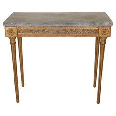 Antique 1790 Gustavian Console Table