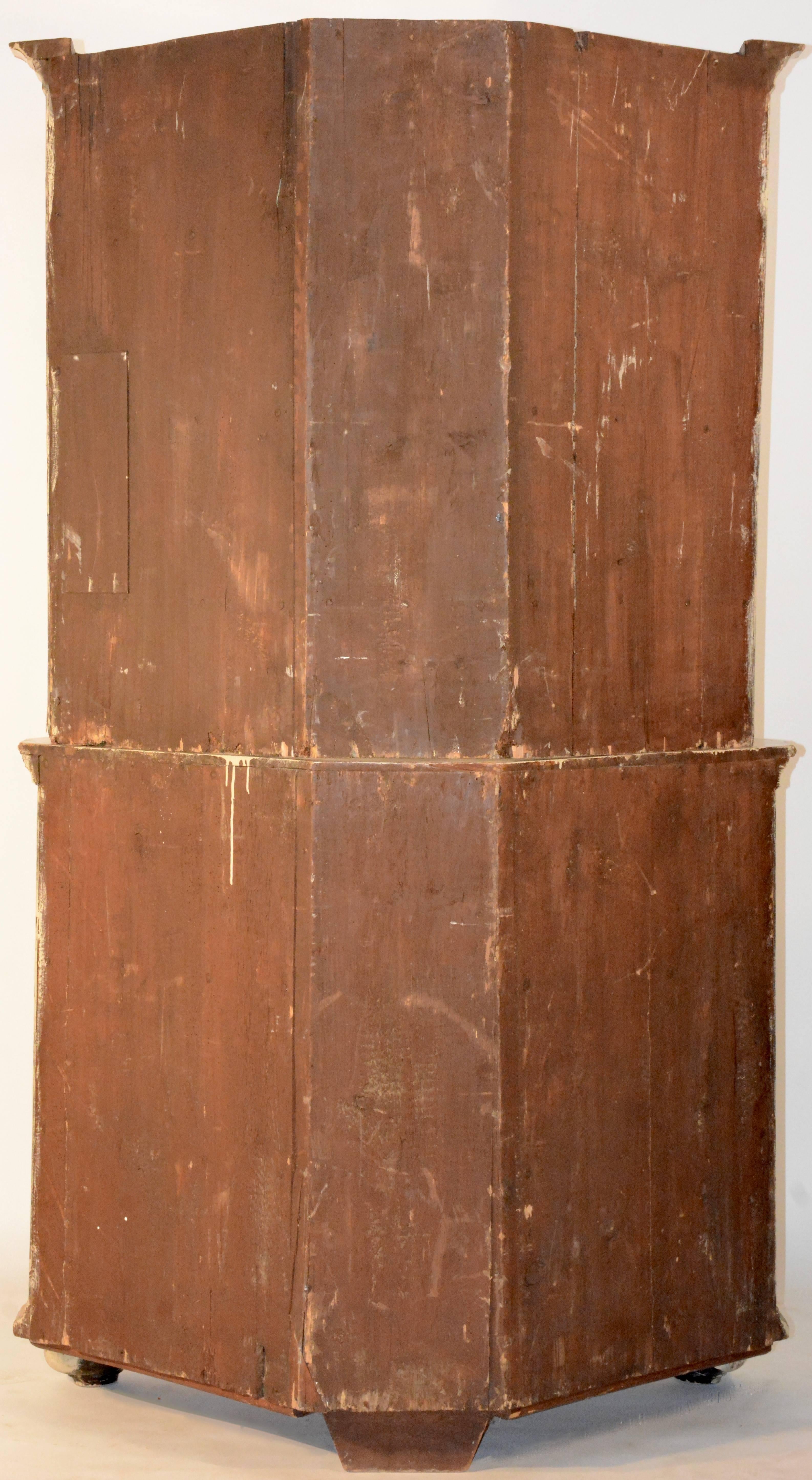 1790s Gustavian Corner Cupboard For Sale 1