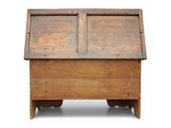 1791 Floral Painted Alpine Blanket Chest