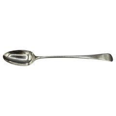 1792 George III Period Sterling Silver Bast Spoon (Cuillère à Bast)
