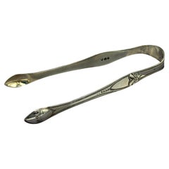 1796 English Sterling Silver Sugar Tongs by Peter & Ann Bateman