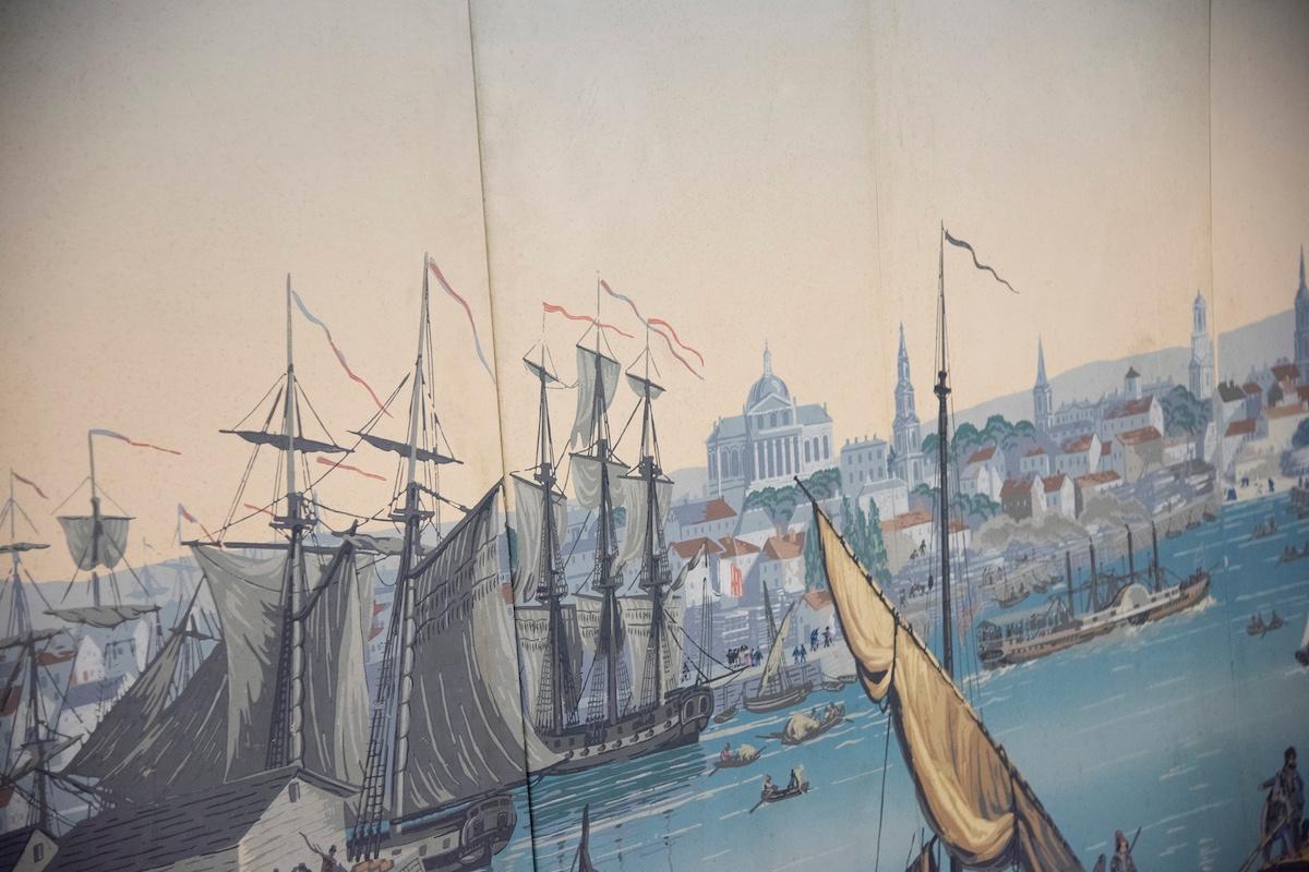 1797 Hafen von Boston aus 