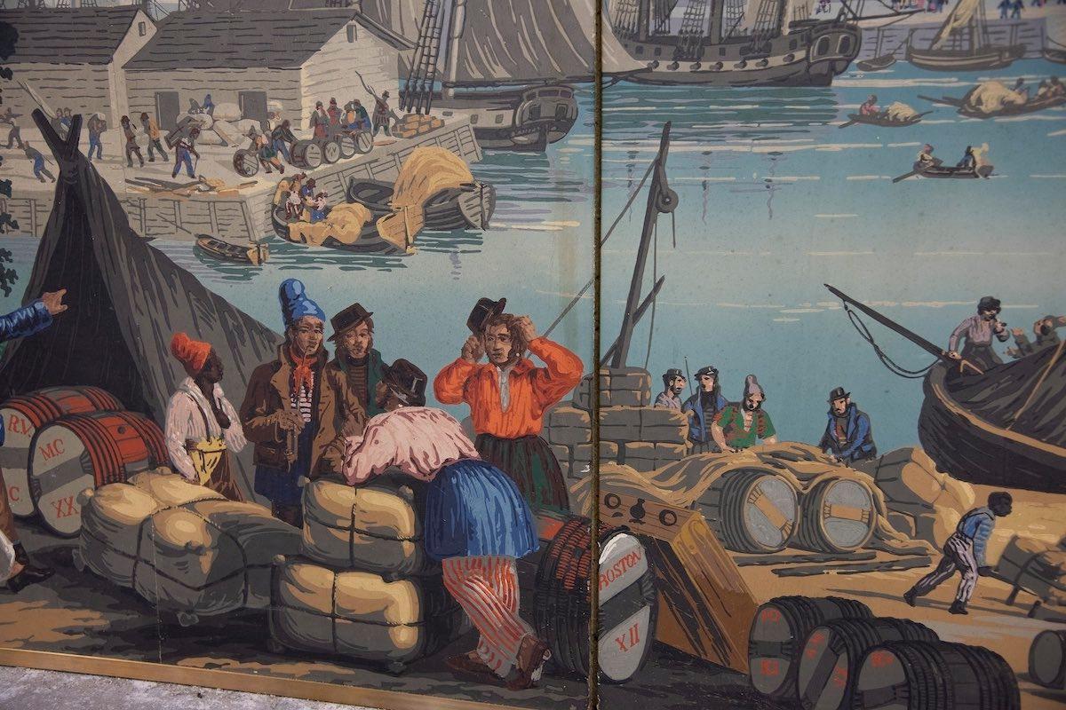 1797 Hafen von Boston aus 