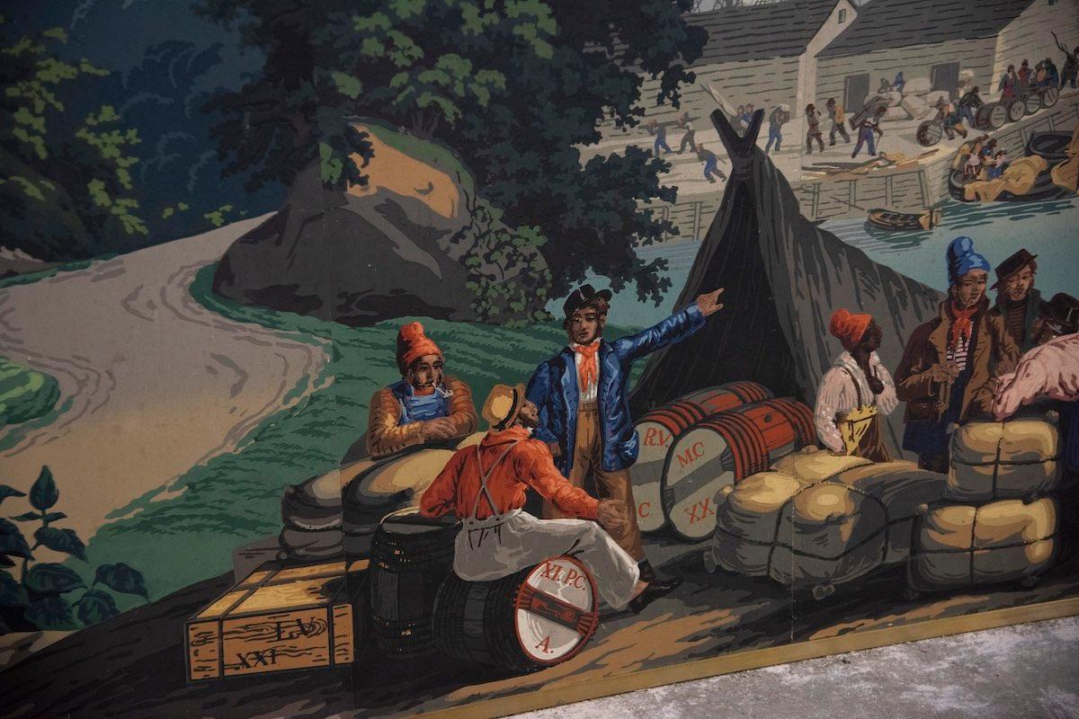 1797 Hafen von Boston aus 