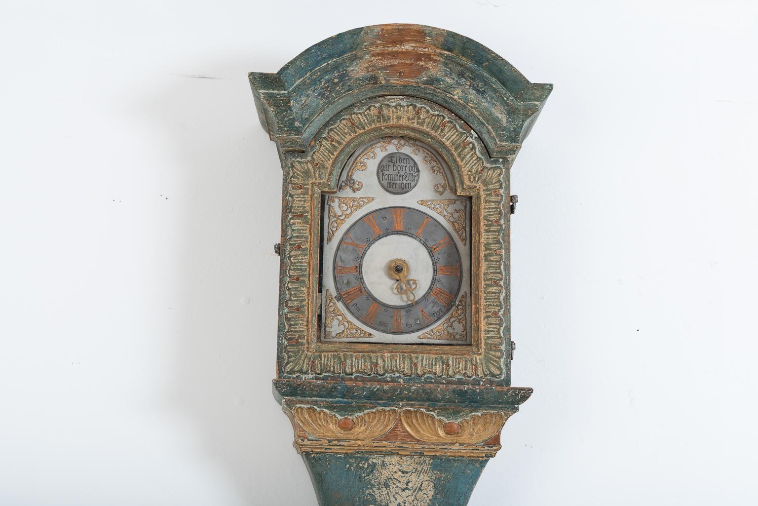 1797 Swedish Long Case Clock by Sven Hansson-Berglin 6