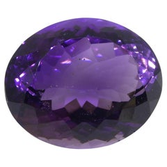 17.98 ct Oval Amethyst