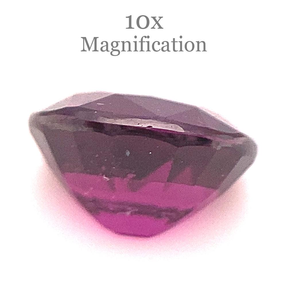 1.79ct Oval Purple Rhodolite Garnet from Mozambique For Sale 1
