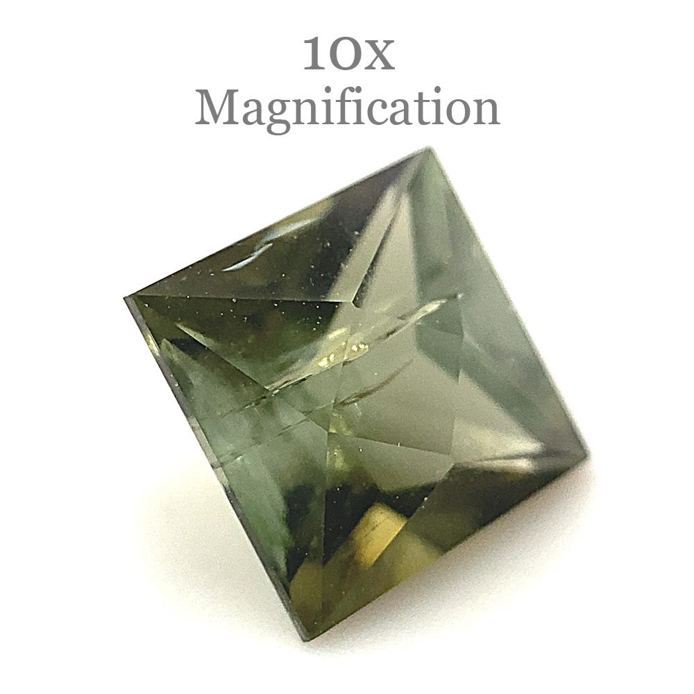 1.79ct Square Green Tourmaline from Brazil For Sale 7